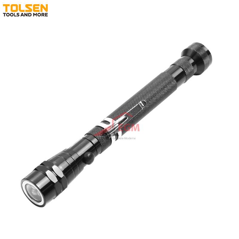 TORCHE AVEC RALANGE TETE & BASE MAGETIQUE 3 LED TOLSEN