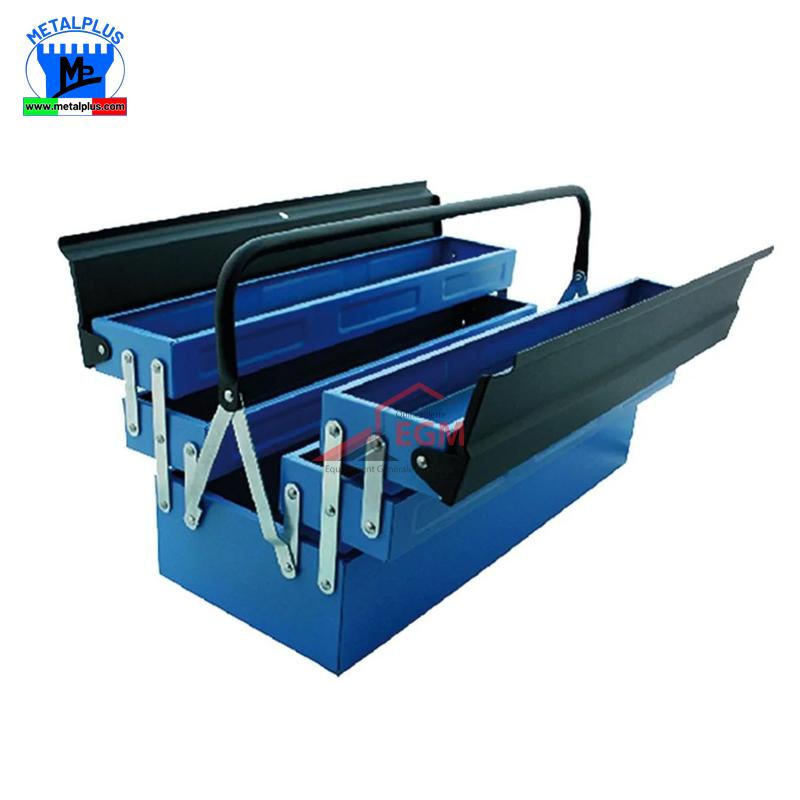 BOITE A OUTIL MÉTALLIQUE (450X210X200MM) METAPLUS