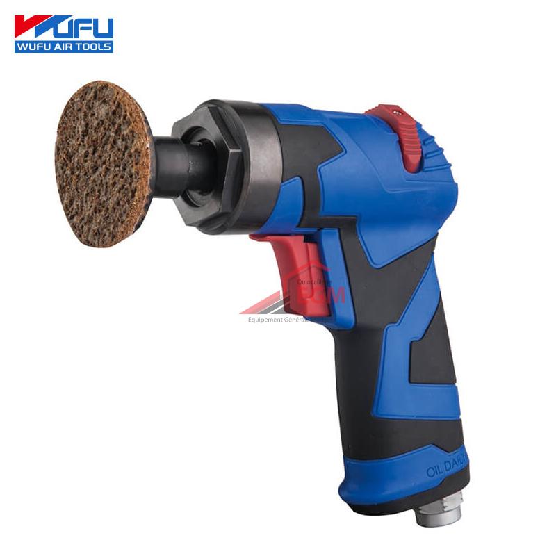 PONCEUSE POLISSEUSE D'ANGLE MINI PNEUMATIQUE 75MM WUFU