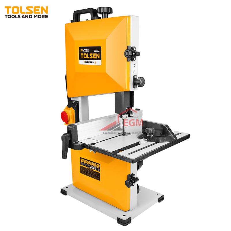 SCIE À RUBAN A BOIS 45-90º 350W TOLSEN