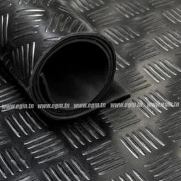 Feuille caoutchouc antidérapant Aspect tôle ondulée ÉP : 4 mm x 1.25mm - Image 2