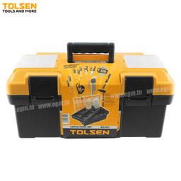 BOITE A OUTILS PLASTIQUE COMPLET 26PCS TOLSEN - Image 2