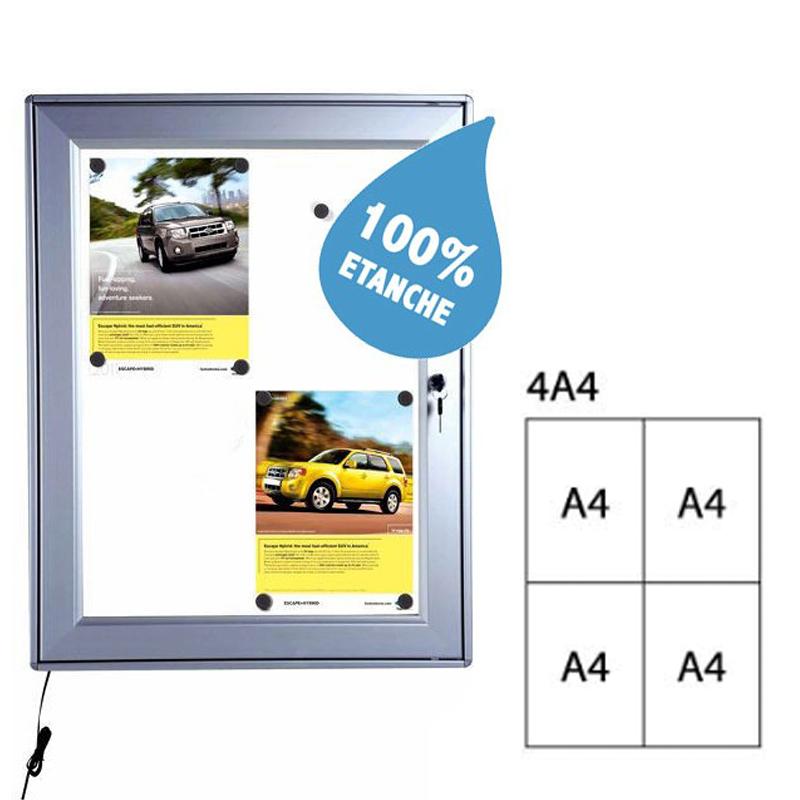 Tableau d'affichage LED universel 4XA4 MAGNETIQUE