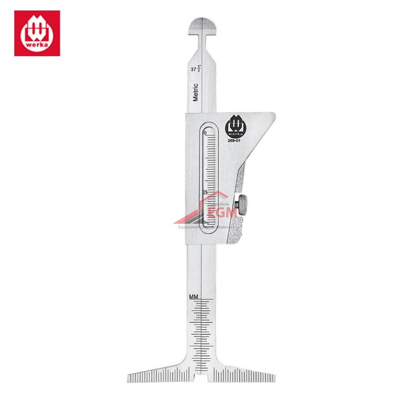 JAUGE DE SOUDAGE DE TUYAUX EN ACIER INOXYDABLE WERKA