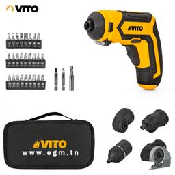 VISSEUSE CHARGABLE MULTI-TOOLS 4.0V LI-1.5MAH + ACC VITO - Image 1