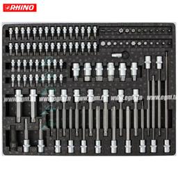 SERVANTE D'ATELIER A 7 TIROIRE AVEC 182 PIECES RHINO - Image 3