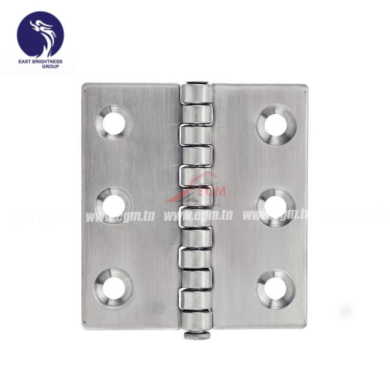 CHARNIERE INOX A2 L60MM X B60MM X H1.5MM EAST