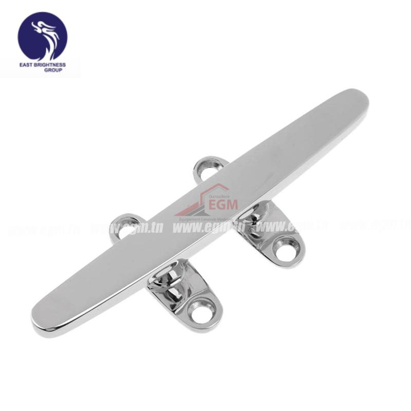 TAQUET BAS PLATE EN INOX L100MM EAST