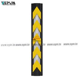 PROTECTEUR D'ANGLE REFLECHISSANT JAUNE/NOIR ZEPLIN - Image 1