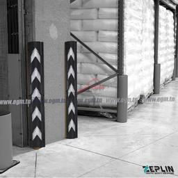 PROTECTEUR D'ANGLE REFLECHISSANT EN PPC NOIR ZEPLIN - Image 2