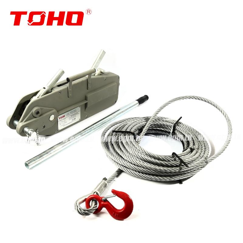 TIRFORT A CABLE CORPS EN FONTE ZNL 3200KG CABLE 20M TOHO