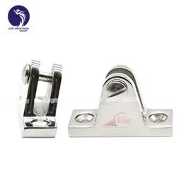 CHARNIERE DE PONT 80° BASEE EN INOX L55MM X B18MM EAST - Image 2