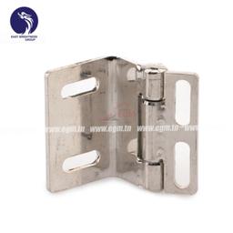 CHARNIERE DECALEE EN INOX L46MM X B40MM X H2.0MM EAST - Image 1