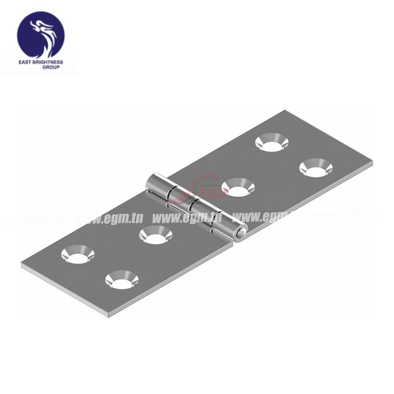 CHARNIERE INOX A2 L90MM X B30MM X H1.5MM EAST