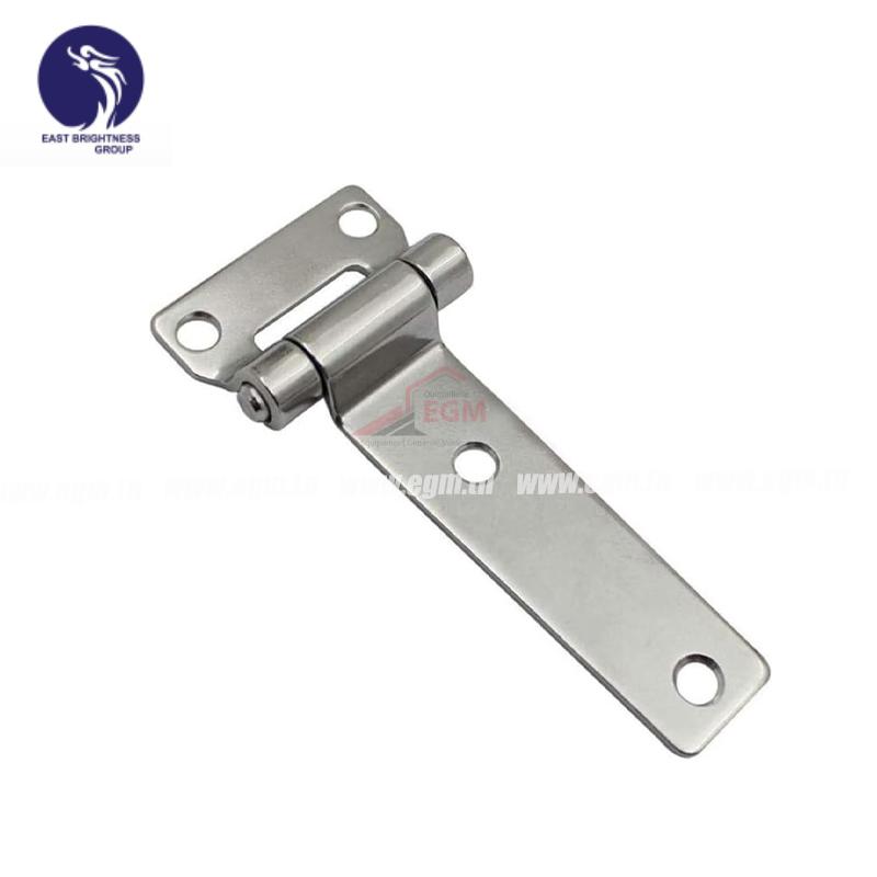 CHARNIERE EN T EN INOX L130MM X B59MM X H4.0MM EAST