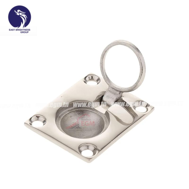 POIGNEE DE LEVAGE AFFLEURANTE EN INOX POLI MIROIR EAST