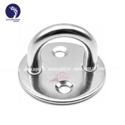 Pontet a platine ronde en inox A2 (GM) EAST - Image 1