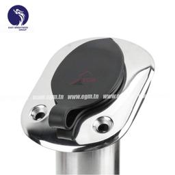 Support de canne a pêche 30° EN INOX D : 40 / L : 260MM EAST - Image 3