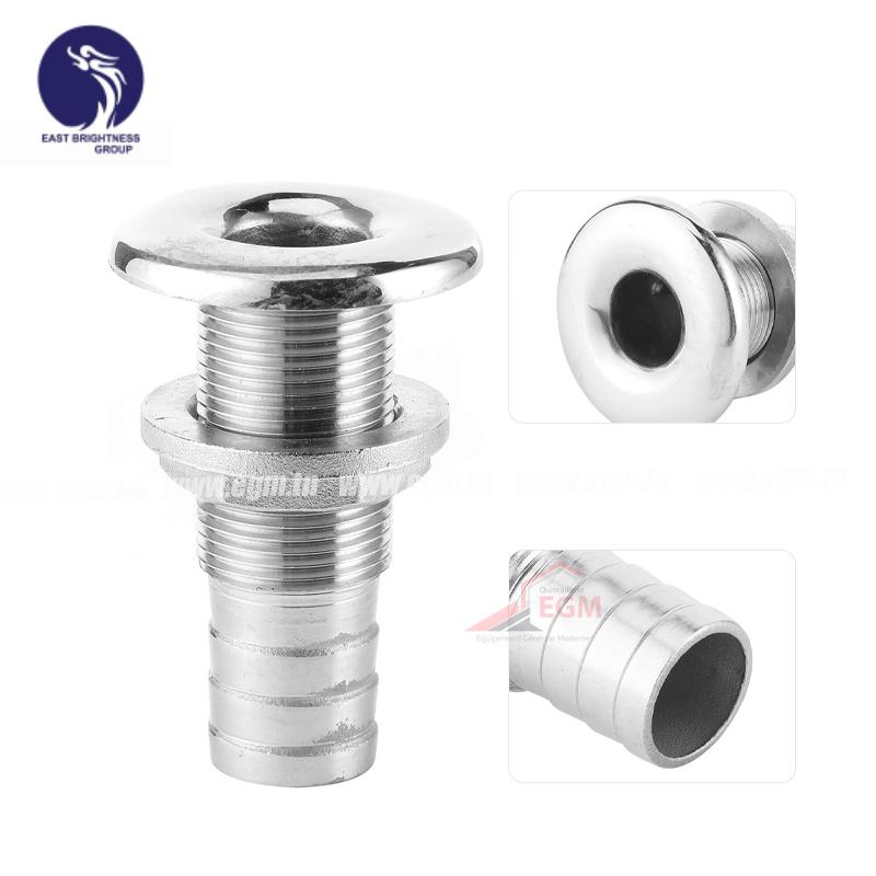 Raccord traversante de tuyau en inox 1" H95MM EAST