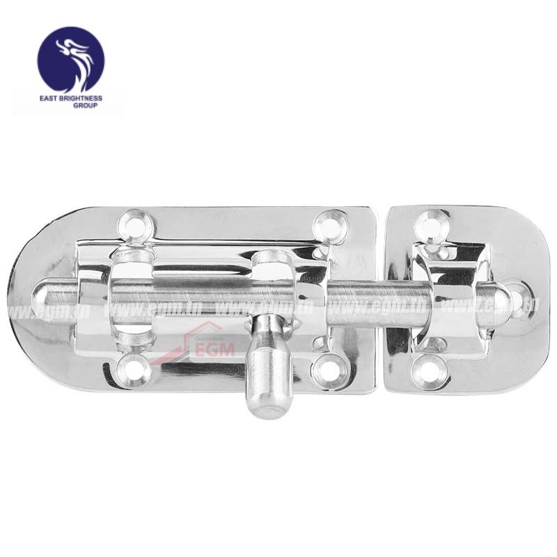 VERROU BOX EN INOX POLI MIROIR L60MM X B30MM