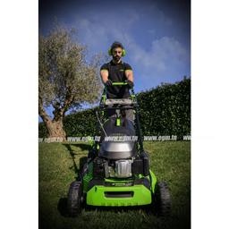 TONDEUSE A GAZON THERMIQUE AVEC TRACTION 5CV 144CC 480MM VITO - Image 2