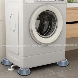 LOT DE 4 PATINS ANTI-VIBRATION POUR LAVE LINGE LARGE LUXIAME - Image 2