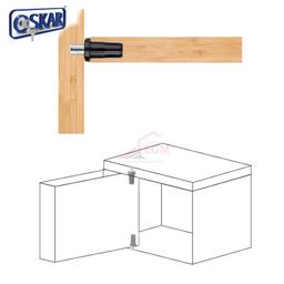 CHARNIERE A RESSORT EN PLASTIQUE V1 OSKAR - Image 3