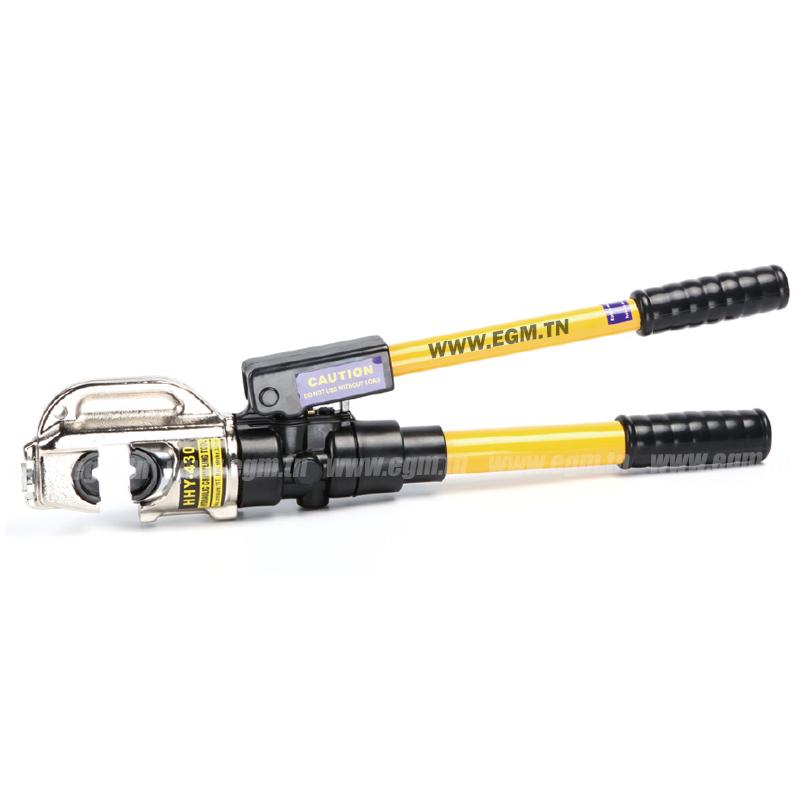 PINCE A SERTIR HYDRAULIQUE HHY430 11T 9 MATRICES 400MM