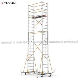 ECHAFAUDAGE EN ALUMINIUM MODULAIRE H7.4 S007XL FP CAGSAN - Image 2