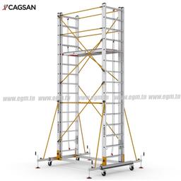 ECHAFAUDAGE EN ALUMINIUM MODULAIRE H8.05 S008XL FP CAGSAN - Image 1