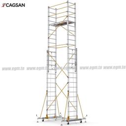 ECHAFAUDAGE EN ALUMINIUM MODULAIRE H8.05 S008XL FP CAGSAN - Image 2