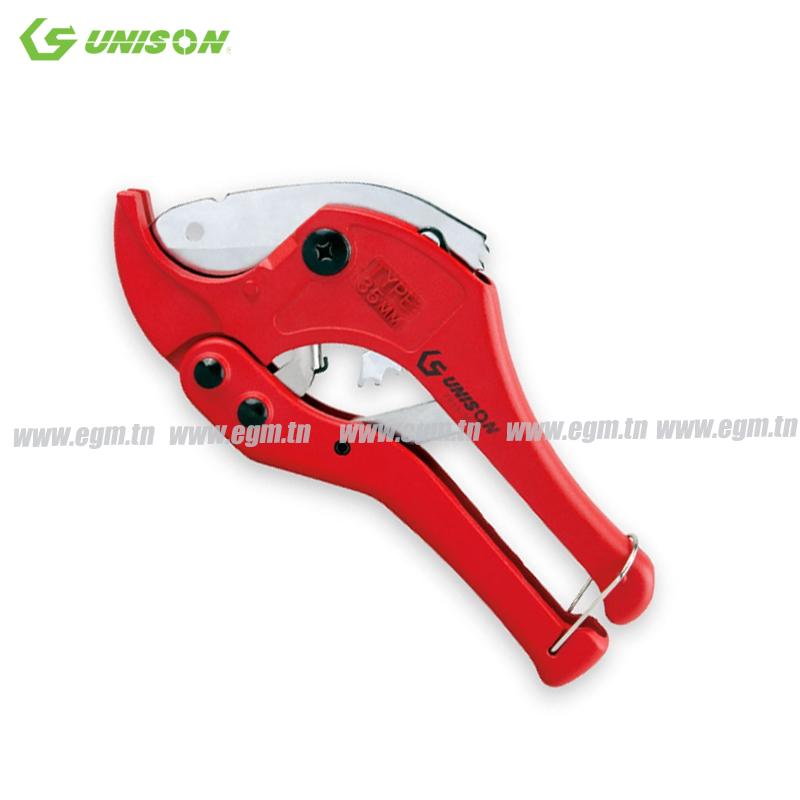 COUPE TUBE PVC 6-35MM A CLIQUET UNISON