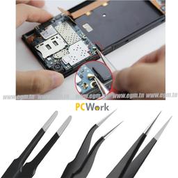 PACK DE 9 PINCES BRUCELLES ESD AVEC POCHETTE PCWORK - Image 3