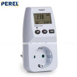 WATTMETRE 230V.16A FACTEUR DE PUISSANCE.TENSION.FREQ PEREL - Image 1