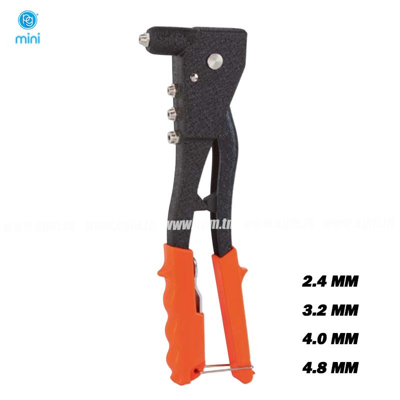 PINCE A RIVET A MAIN 2.4/3.2/4.0/4.8MM PG