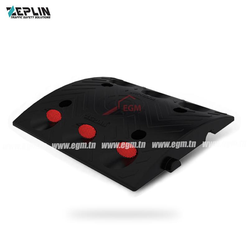 RALENTISSEUR DE VITESSE OEIL DE CHAT 500MM NOIR ZEPLIN