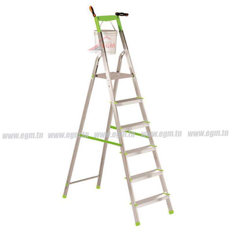 ESCABEAU ALUMINIUM 3 / 4 / 5 / 6 / 7 / 8 MARCHES VENERE