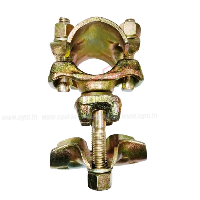 COLLIER ECHAFAUDAGE ORIENTABLE MOBIL JAUNE PRESSE