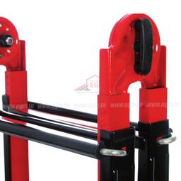 ESCABEAU TELESCOPIQUE EN ACIER SANSONETTA - Image 2