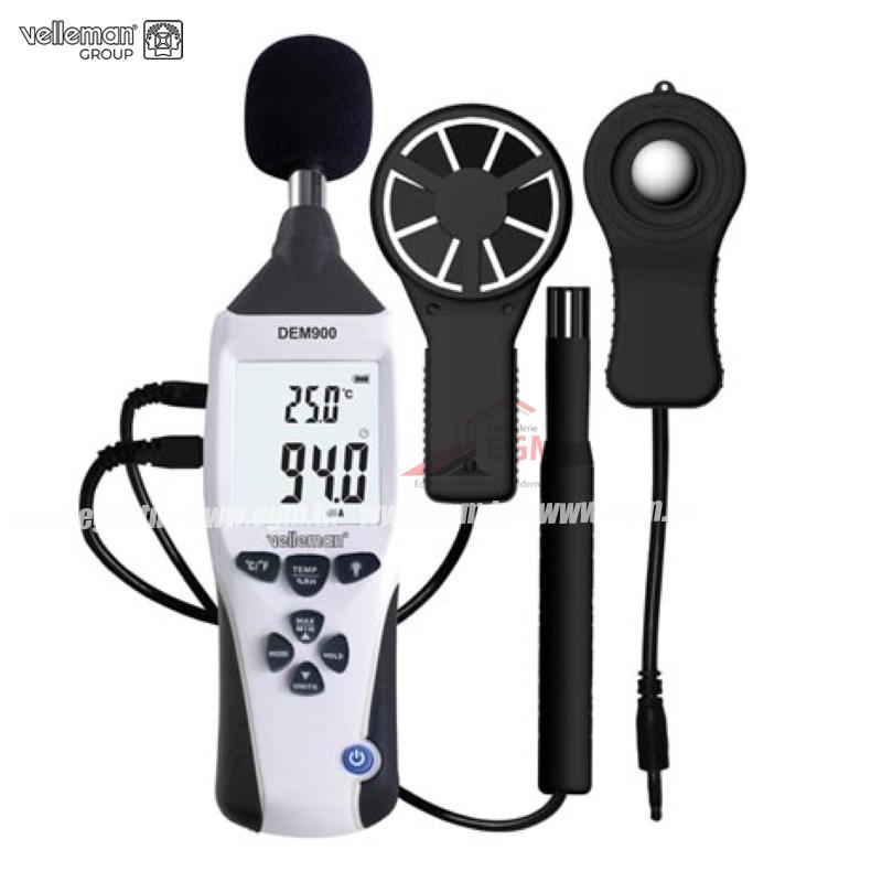 MESUREUR D'ENVIRONNEMENT 5EN1 VELLEMAN