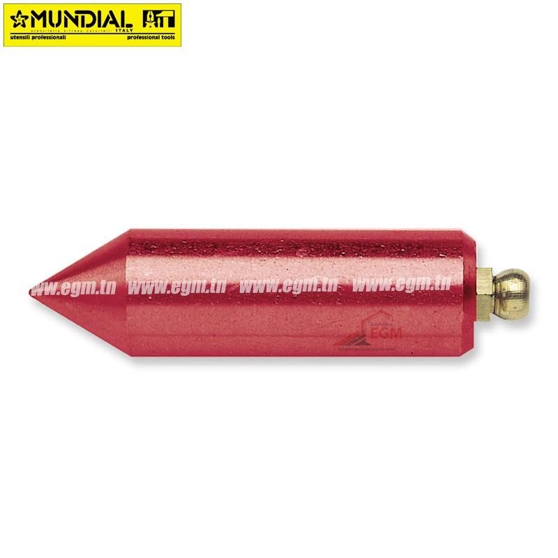 FIL A PLOMB CYLINDRIQUE TOUPIE 500GR MUNDIAL