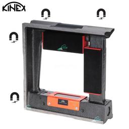 NIVEAU MECANIQUE A CADRE MAGNETIQUE 0.02 150X150X44MM KINEX - Image 1