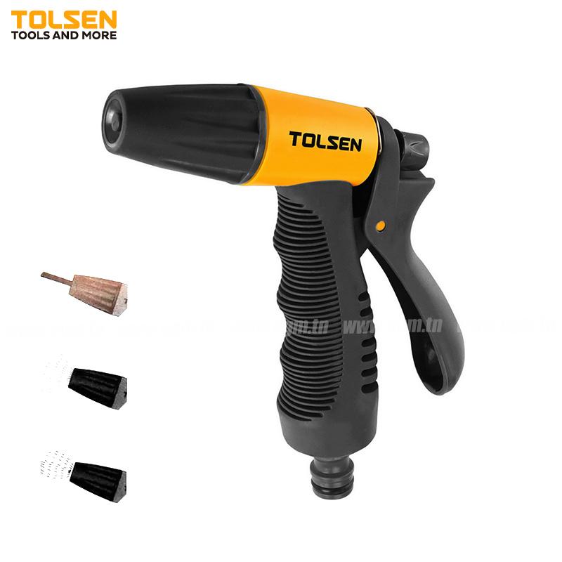 JET D'EAU PISTOLET REGLABLE TOLSEN