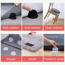 ATTACHES RAPIDES ADHESIVES CARRES 20X20 24PCS NOIR CORA - Image 3