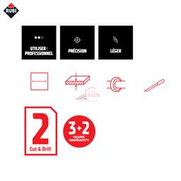 COUPE CARREAU MANUEL SLIM CUTTER G2 AVEC ACCESSOIR RUBI - Image 8