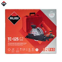 SCIE CIRCULAIRE ELECTRIQUE 220V 50HTZ TC-125 G2 RUBI - Image 7