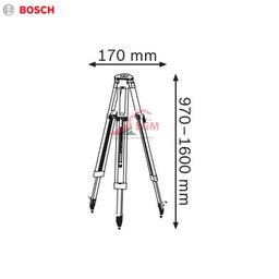 TREPIED POUR NIVEAU LASER BT 160 PROFESSIONAL BOSCH - Image 3