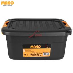 BOITE DE STOCKAGE AVEC COUVERCLE 12L MANO - Image 1