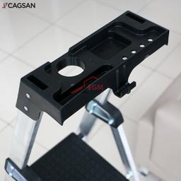 ESCABEAU ALUMINIUM HAZAR PRO 3-4-5-6-7 MARCHE CAGSON - Image 2