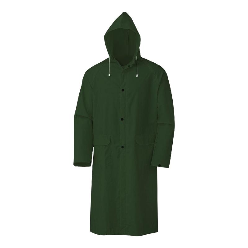 IMPERMEABLE MANTEAU EN PVC VERT L1.20M XXL